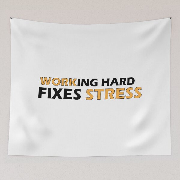 Item preview, Working hard fixes stress designed and sold by Positive Mindzet!.