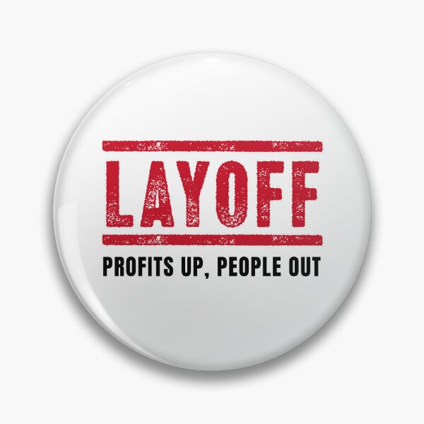 Item preview, Layoff protest stamp – Ethics, Humanity, and Resistance Quotes designed and sold by GosiaArtGarden.