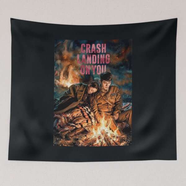 Item preview, Crash Landing on You K-drama tv show poster designed and sold by PatyEmiko.