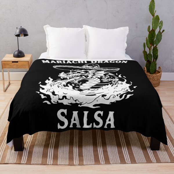 Item preview, Mariachi Dragon Salsa (white) designed and sold by JoseloRochaArt.