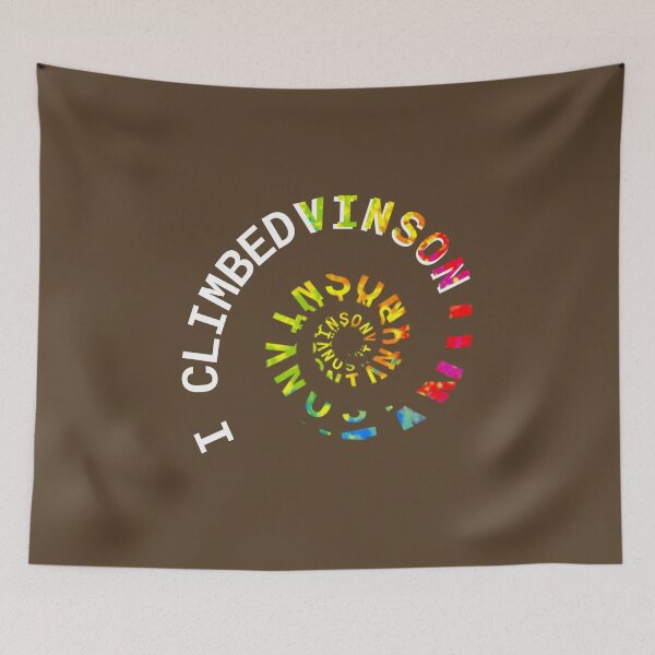 Item preview, I climbed Vinson, Mount Vinson spiral designed and sold by MiFree.