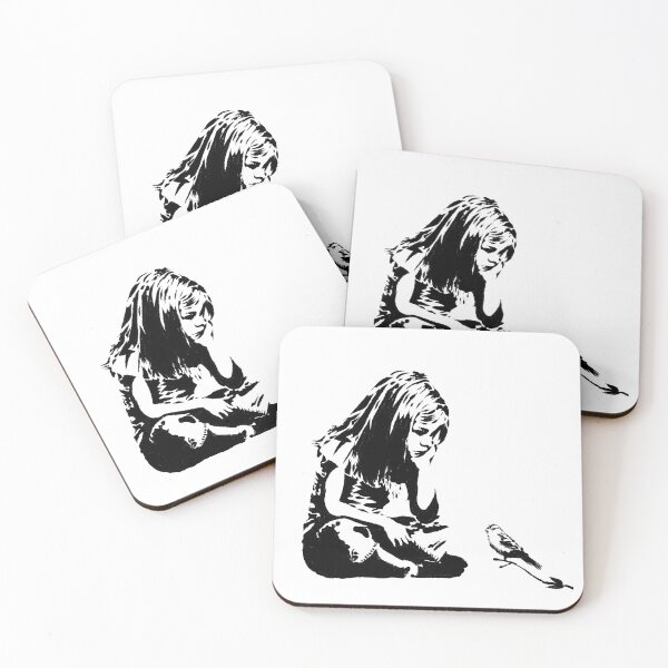 Item preview, Girl and Bird designed and sold by ArtPlus+.