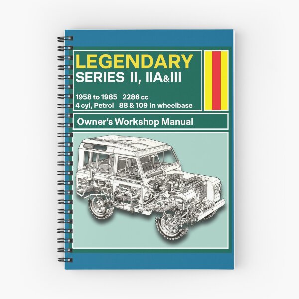 Item preview, Classic car Owner's Workshop Manual, SERIES II, IIA & III designed and sold by CEastwoodPhotos.