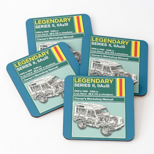 Item preview, Classic car Owner's Workshop Manual, SERIES II, IIA & III designed and sold by CEastwoodPhotos.