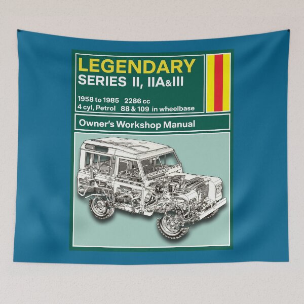 Item preview, Classic car Owner's Workshop Manual, SERIES II, IIA & III designed and sold by CEastwoodPhotos.