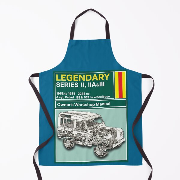 Artikelvorschau, Werkstatthandbuch für Oldtimerbesitzer, Serie II, IIA & III entworfen und verkauft von CEastwoodPhotos.