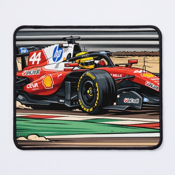 Item preview, Lewis Hamilton Ferrari designed and sold by The World In Comics .