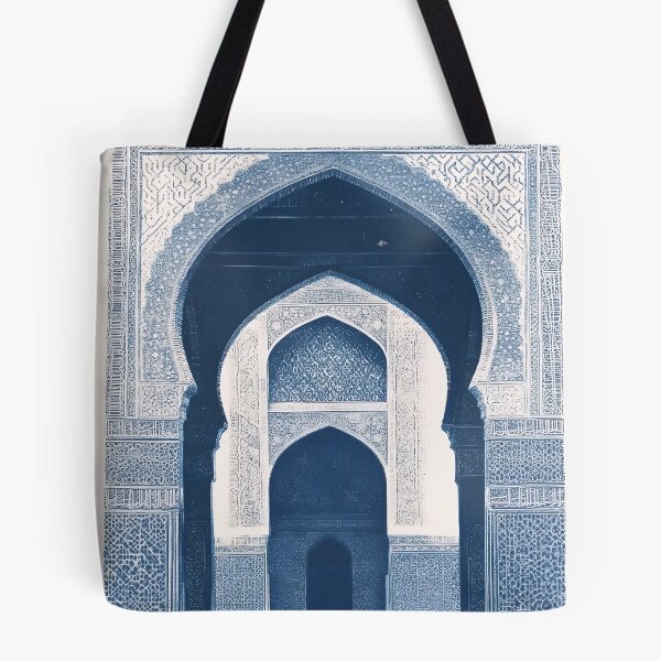 Item preview, Intricate Arches of a Persian Blue Mosque designed and sold by Elentiya-art.