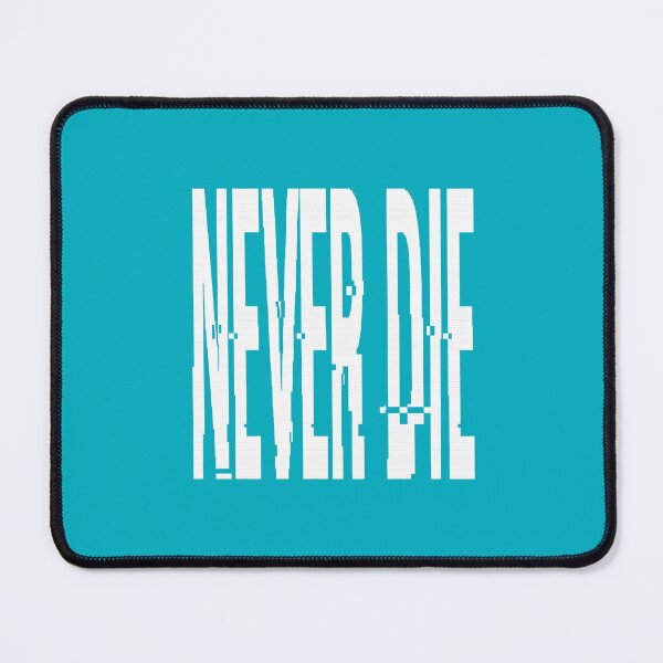 Item preview, Never Die Glitch Cyberpunk Streetwear 2026 designed and sold by MarCinu Art.