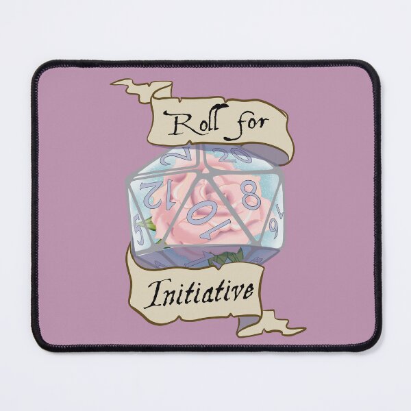 Item preview, Roll for Initiative Rose d20 designed and sold by Ivorycrow.