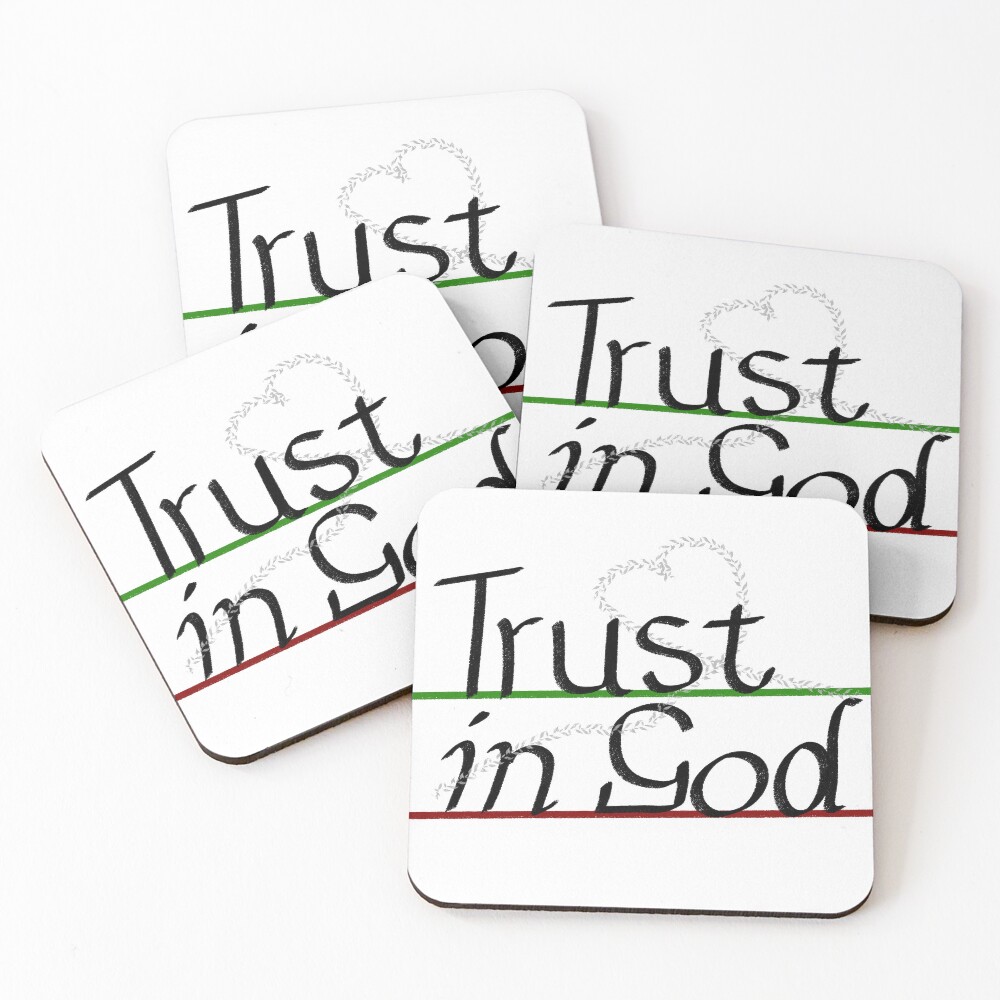 Item preview, Coasters (Set of 4) designed and sold by FaithFormStudio.