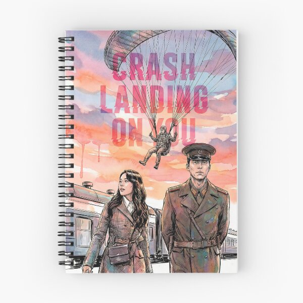 Item preview, Crash Landing on You K-drama tv show poster designed and sold by PatyEmiko.