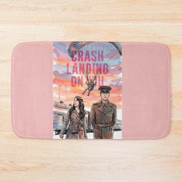 Item preview, Crash Landing on You K-drama tv show poster designed and sold by PatyEmiko.
