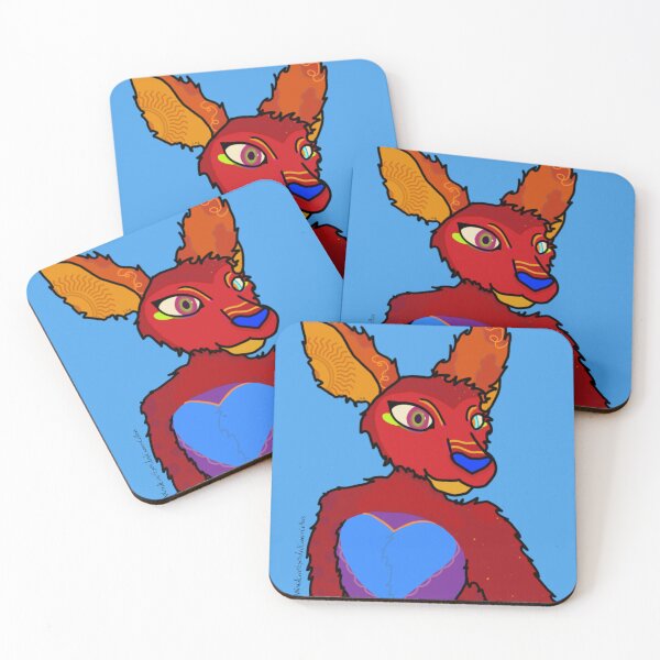 Item preview, Clown kangaroo fursona  designed and sold by WeirdcoreEyes.