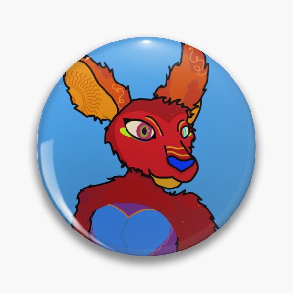 Item preview, Fursona canguro payaso designed and sold by WeirdcoreEyes.