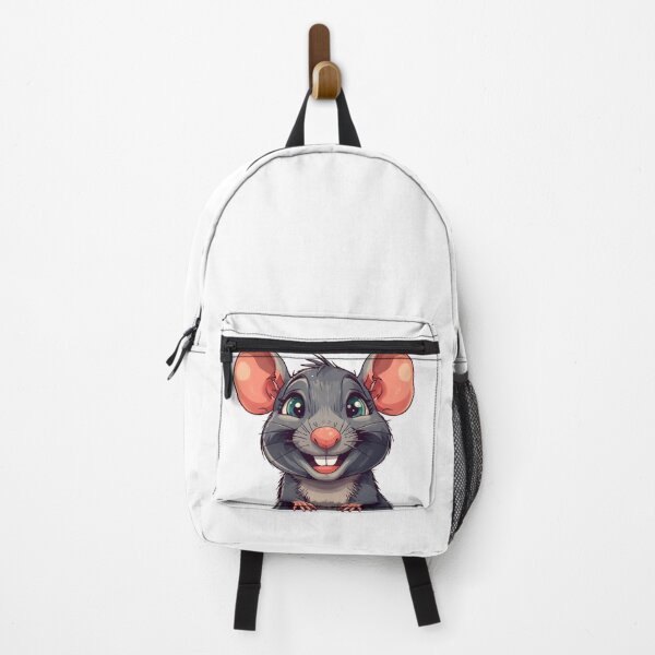 Item preview, Cute Blue Rat Cartoon Sticker designed and sold by Teewave-Ashish.