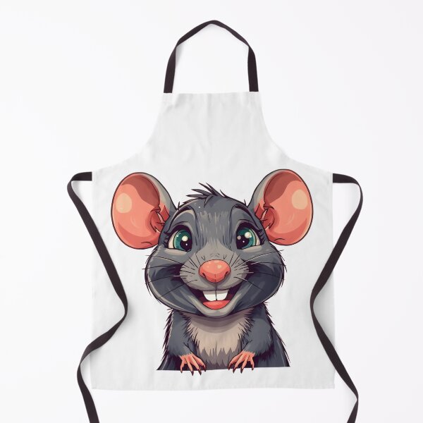 Item preview, Cute Blue Rat Cartoon Sticker designed and sold by Teewave-Ashish.