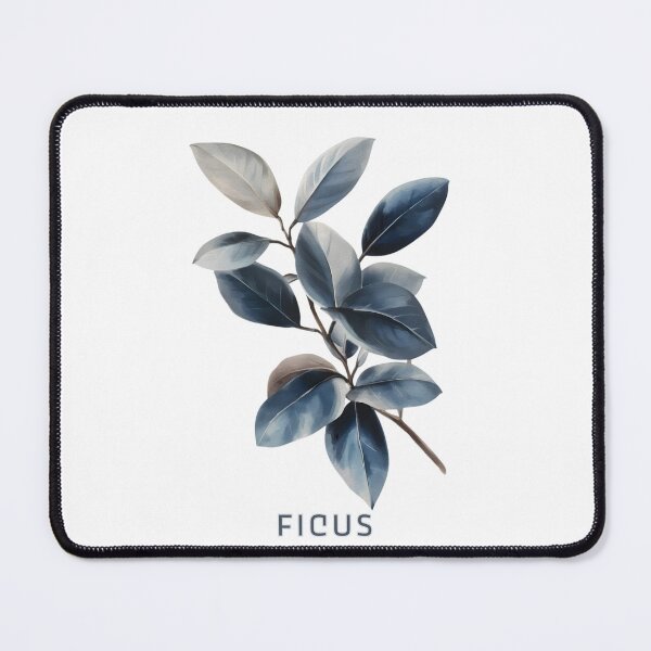 Item preview, Ficus Elastica, blue leaves  designed and sold by Lilja888.