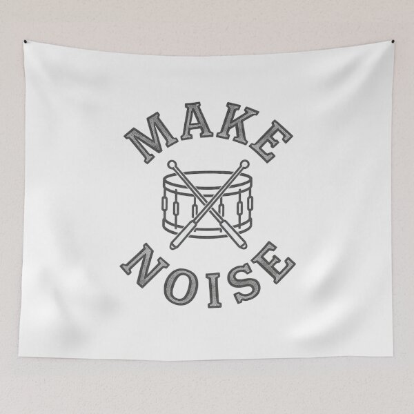 Item preview, Make Noise Drum Badge – Trendy Music Gift for Drummers, Musicians & Band Lovers designed and sold by Williams Anderson.