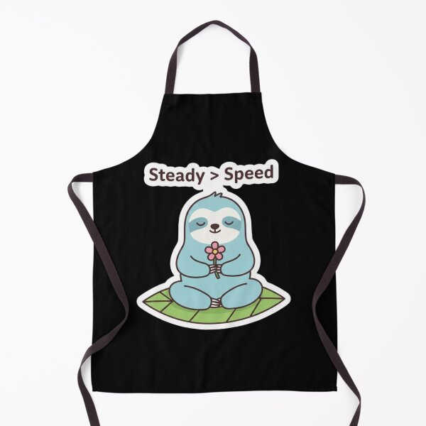 Item preview, Steady Over Speed Cute Sloth Design | Slow Progress Motivation Quote designed and sold by SV-Creation.