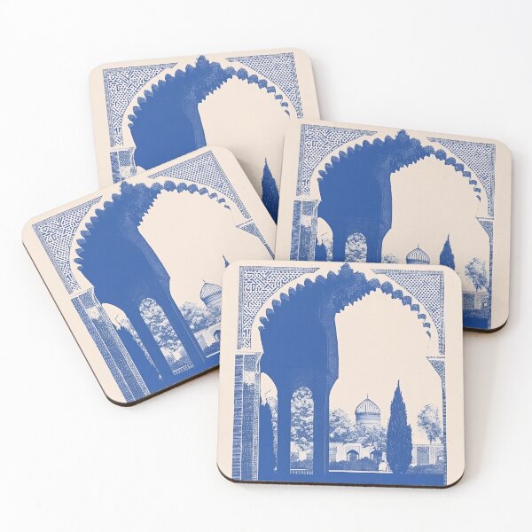 Item preview, Intricate Arches of a Persian Blue Mosque - 2 designed and sold by Elentiya-art.