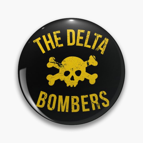Artikelvorschau, Retro-Logo der Delta Bombers entworfen und verkauft von andrejasdesing1.