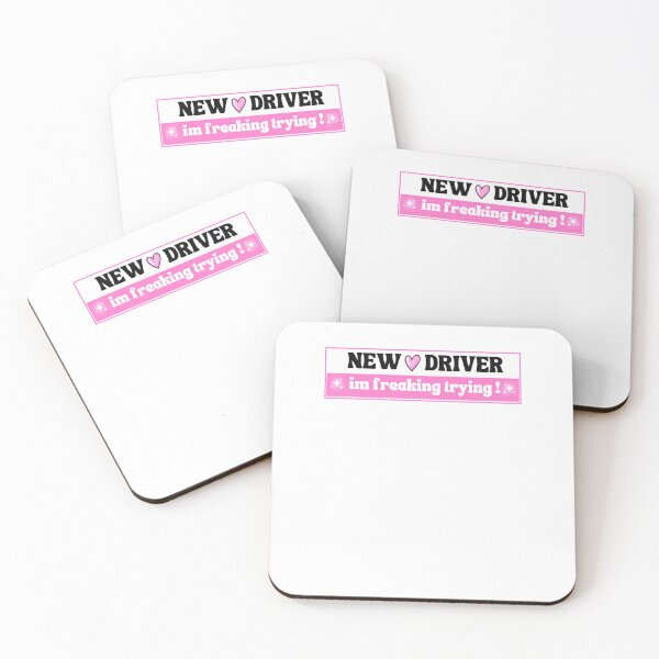 Item preview, New Driver Im Freaking Trying designed and sold by krystalRomanart.