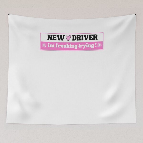 Item preview, New Driver Im Freaking Trying designed and sold by krystalRomanart.