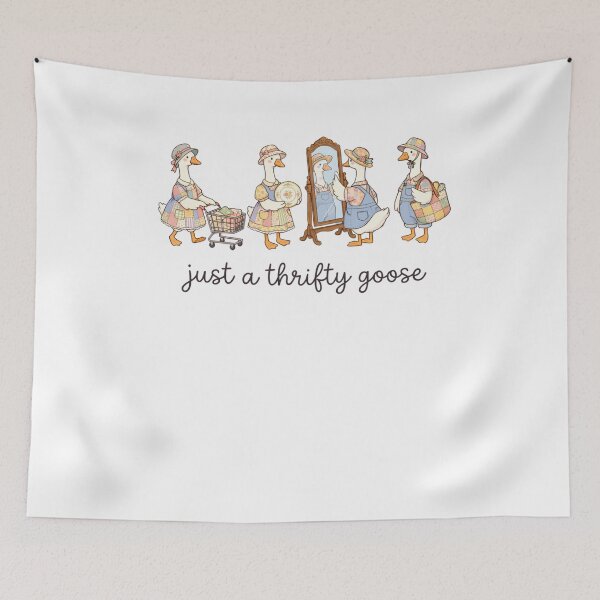 Item preview, Just A Thrifty Goose designed and sold by krystalRomanart.