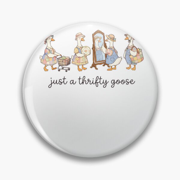 Item preview, Just A Thrifty Goose designed and sold by krystalRomanart.
