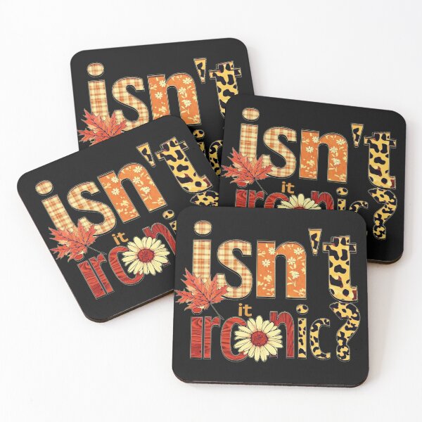 Item preview, isn't it ironic - patterned font designed and sold by Stefrait-7.