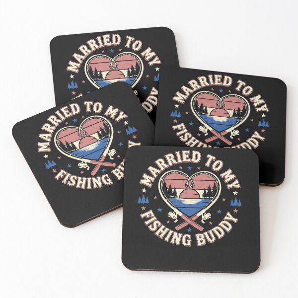 Item preview, Married To My Fishing Buddy Angler Couple designed and sold by Emmatshirt1.