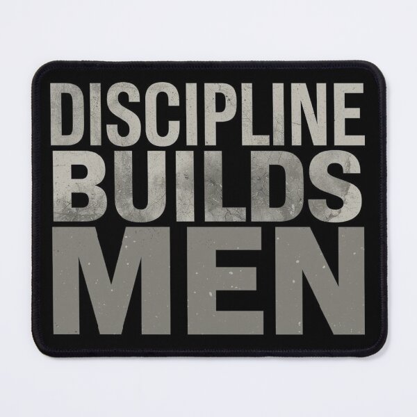 Item preview, Gym Discipline Motivation Quote – Minimalist Fitness Typography. designed and sold by NatureNinja.
