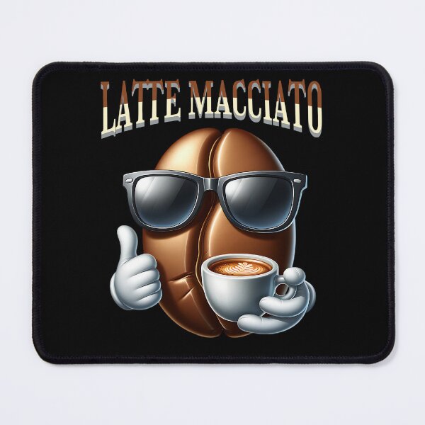 Item preview, Latte Macchiato - cool coffee bean drinks coffee designed and sold by ReneMM.