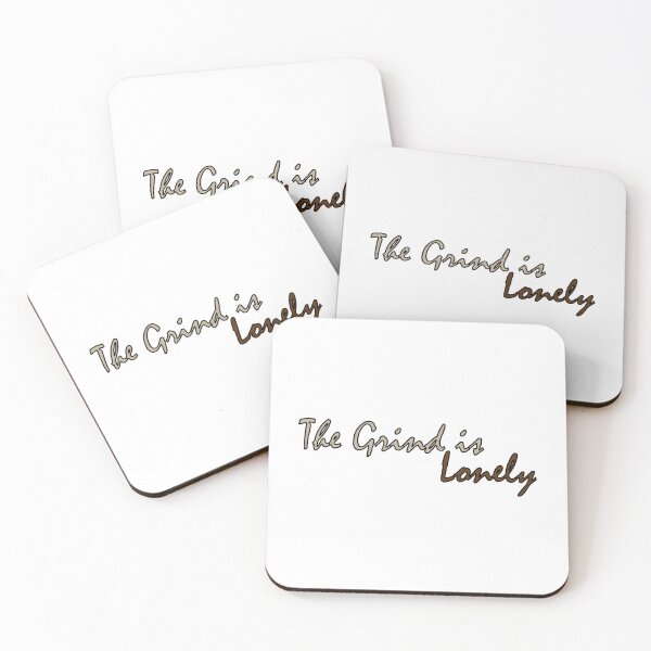 Item preview, The Grind is Lonely designed and sold by Positive Mindzet!.
