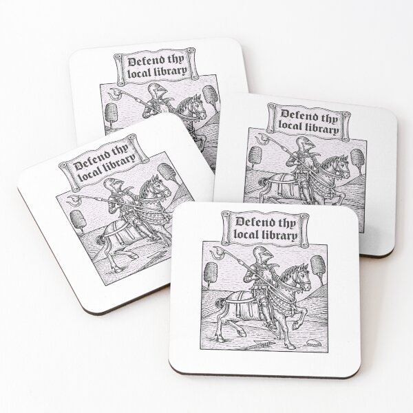Item preview, Defend Your Local Library Medieval designed and sold by krystalRomanart.