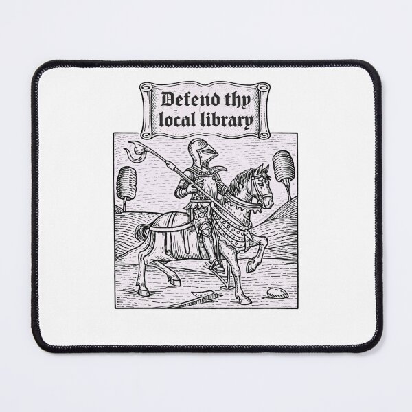 Item preview, Defend Your Local Library Medieval designed and sold by krystalRomanart.