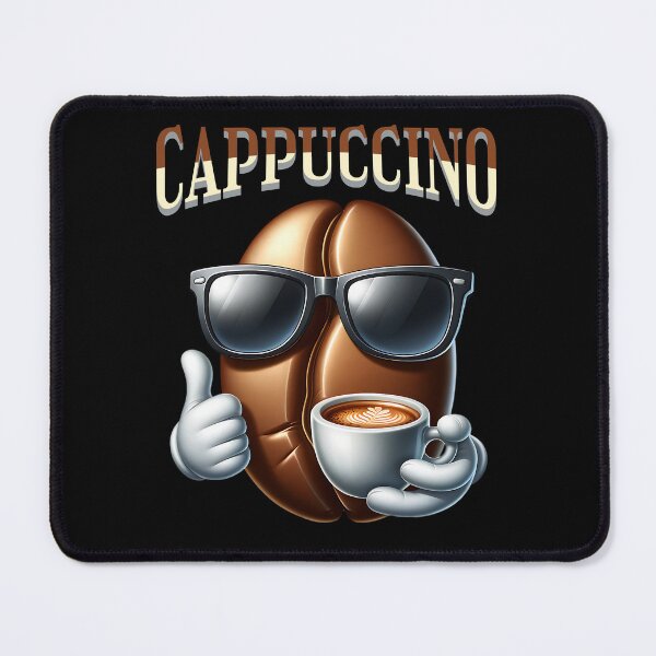 Item preview, Cappuccino - cool coffee bean drinks coffee designed and sold by ReneMM.