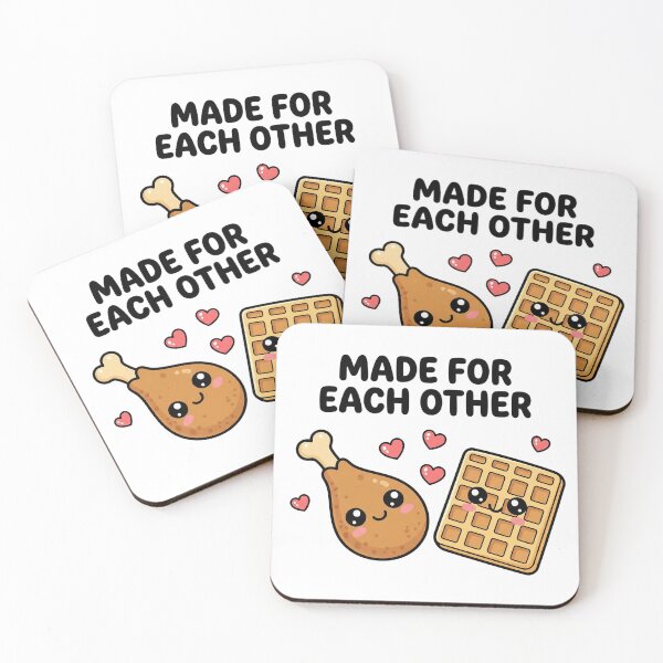 Item preview, Valentine's Day Food Pair, Chicken and Waffles designed and sold by KC's.
