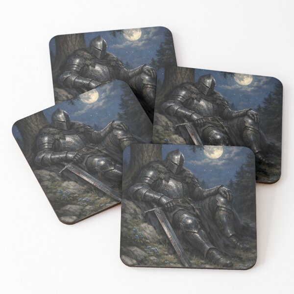 Item preview, Dark Fantasy, Moonlit Knight designed and sold by Dark Fantasy Shop.