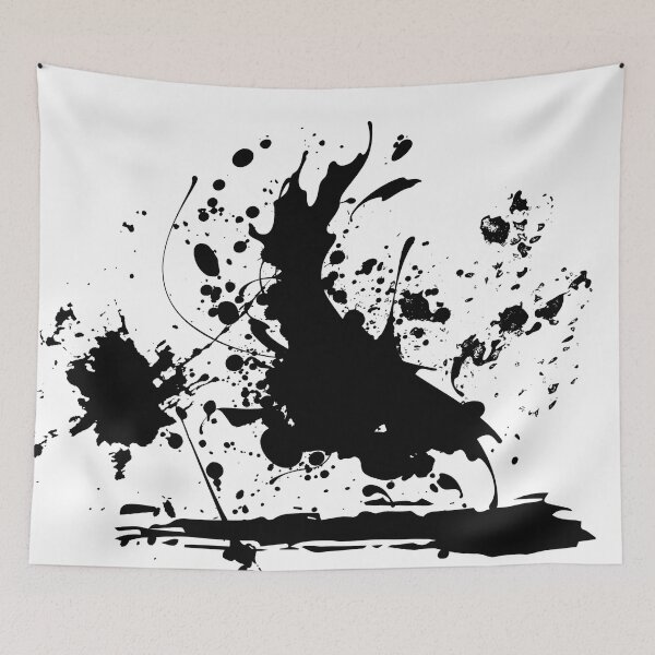 Item preview, The Splash - Black designed and sold by The Pixel Palette.