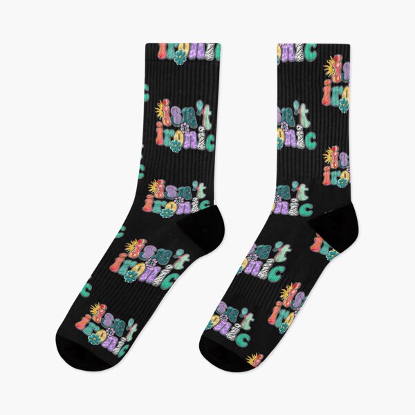 Item preview, Isn’t It Ironic? - bold and colorful designed and sold by Stefrait-7.