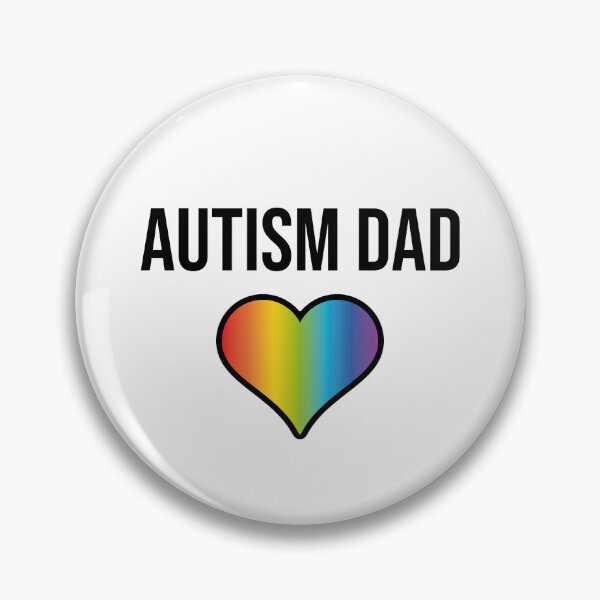 Item preview, Autism Dad heart designed and sold by shaybosh.