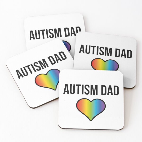 Item preview, Autism Dad heart designed and sold by shaybosh.
