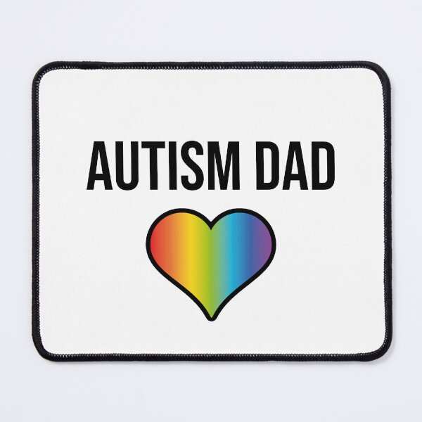 Item preview, Autism Dad heart designed and sold by shaybosh.