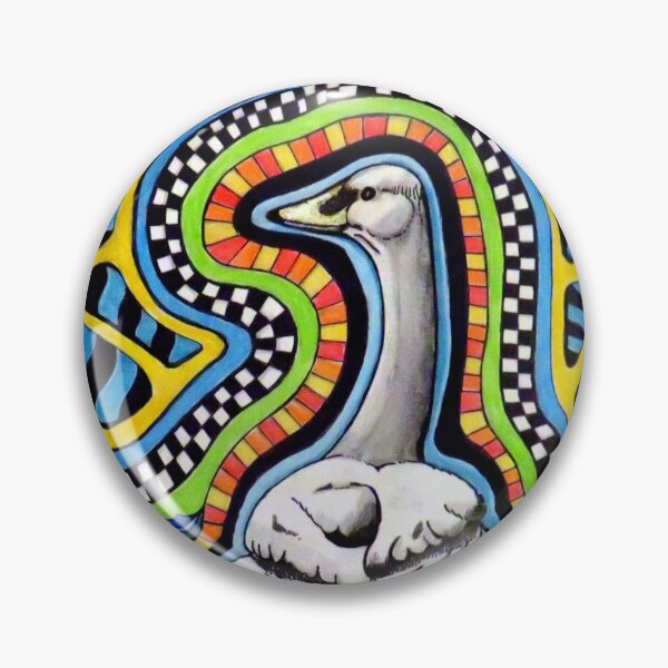 Item preview, 1073 - SWAN DESIGN - DAVE EDWARDS - MIXED MEDIA - 2026 designed and sold by BLYTHART.