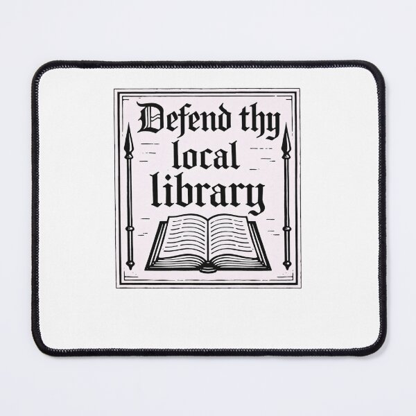 Item preview, Defend Your Local Library Medieval designed and sold by krystalRomanart.