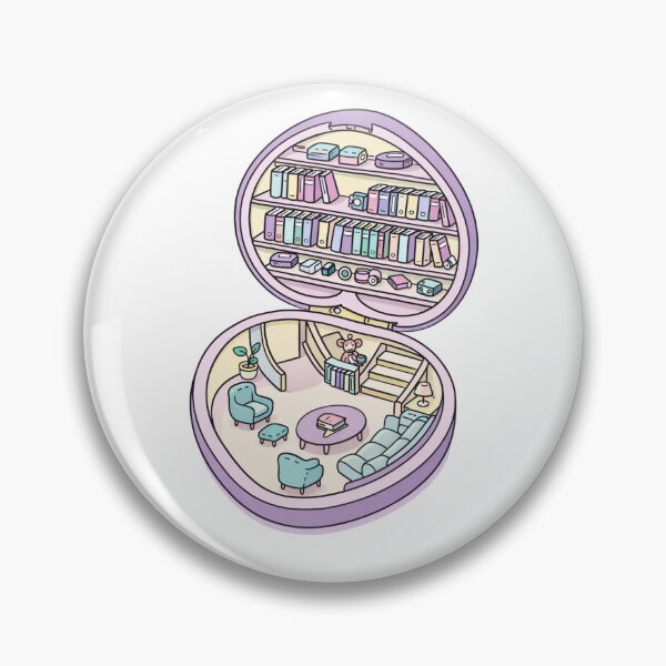 Item preview, Compact Library Heart designed and sold by krystalRomanart.