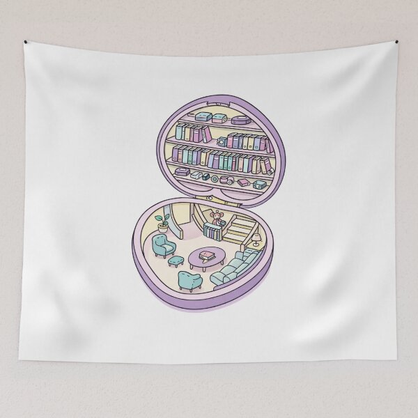 Item preview, Compact Library Heart designed and sold by krystalRomanart.