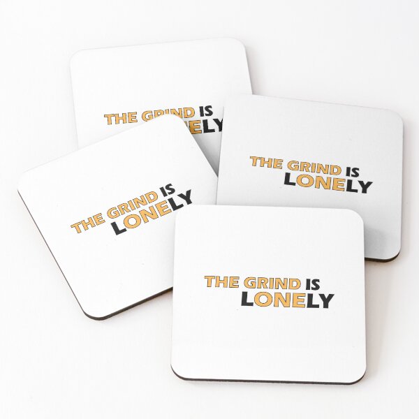 Item preview, The Grind is Lonely designed and sold by Positive Mindzet!.